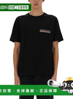 1h可退 香港直邮Paul Smith 保罗 史密斯 男士 CON 徽标T恤 M1R30