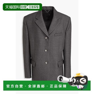 外套 香港直邮magda 羊毛绉西装 女士 AW24BLAZER02GREY butrym