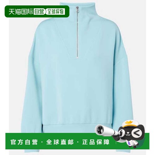 香港直邮VARLEY 女士 Hawley 半拉链卫衣 blue蓝色 舒适时尚