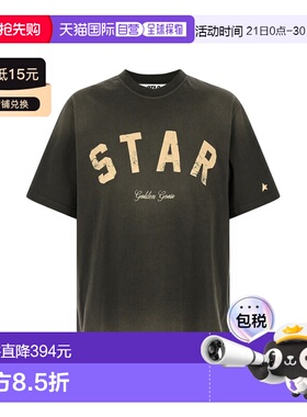 1h可退 香港直邮GOLDEN GOOSE 女士 徽标T恤 GUP01873P002419