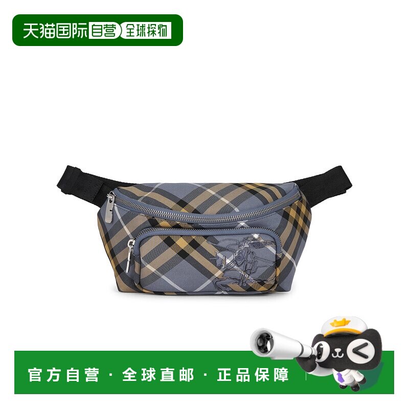 香港直邮Burberry 巴宝莉 男士 经典款小号斜挎包腰包 8123459