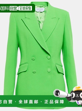 1h可退 香港直邮Gabriela Hearst 女士 Stephanie 双排扣初剪羊毛