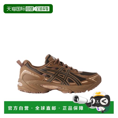 香港直邮ASICS 女士运动鞋 1203B040201BROWN SS2026 棕色 系带网