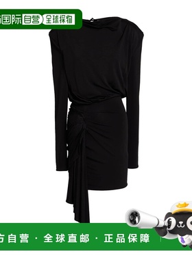 1h可退 香港直邮magda butrym 女士 短款连衣裙 black黑色 舒适时