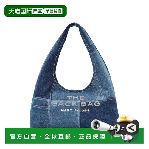 1h可退 香港直邮Marc Jacobs 马克 雅可布 女士 拼布牛仔布包 2F5