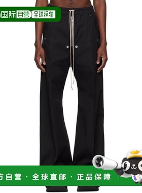 香港直邮rick owens 瑞克 欧文斯 男士 黑色 Temple Wide Bela 长