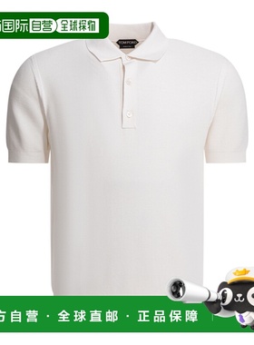 香港直邮Tom Ford 短袖针织Polo衫 KPS033YMS142WAB
