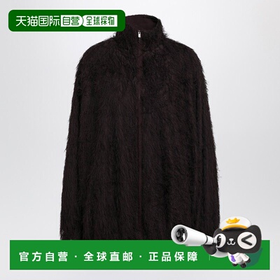 1h可退 香港直邮The Frankie Shop 女士 BAXTER 深褐色流苏夹克 J