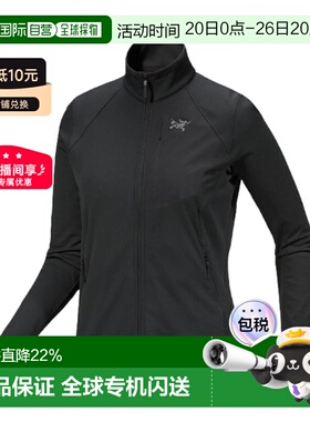 自营1h可退 ARCTERYX始祖鸟 黑色女士 Delta黑色涤纶夹克