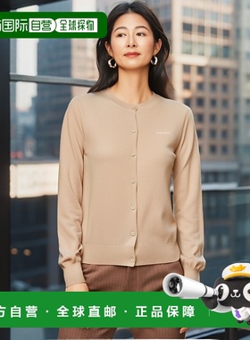 MIU MIU 女士针织毛衣 MMF878SOOO13KWF0627羊绒长袖开衫缪缪