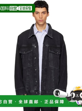 香港直邮AGOLDE 男士 黑色 Wayne 牛仔夹克 A40051557SPIDE