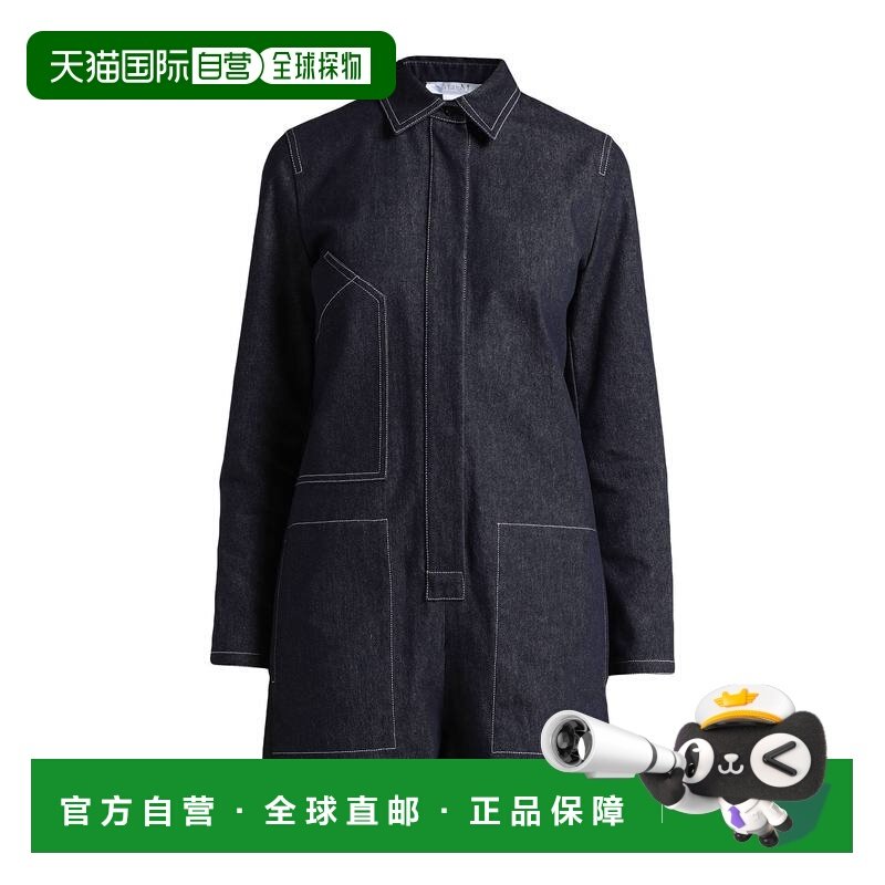 香港直邮MaxMara 麦斯玛拉 女士 工装裤 blue蓝色 舒适时尚,女装/女士精品,连体衣/裤,淘宝优惠券,粉丝福利购,淘宝优惠卷