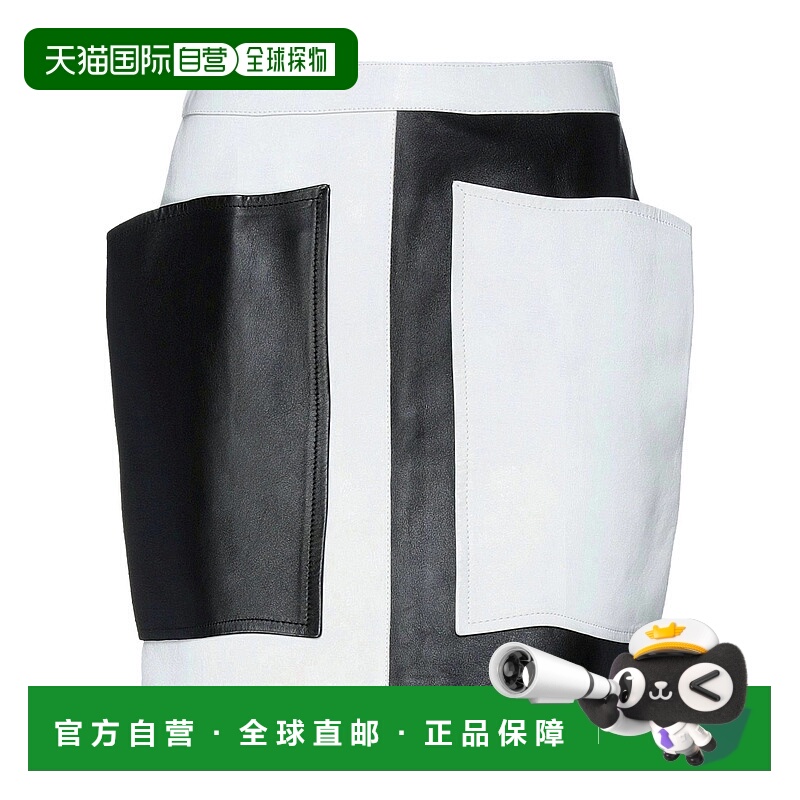 香港直邮Burberry 巴宝莉 女士 迷你半身裙 black黑色 舒适时尚