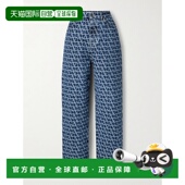 香港直邮valentino 华伦天奴 女士 1h可退 ICONOGRAPHE 印花牛仔