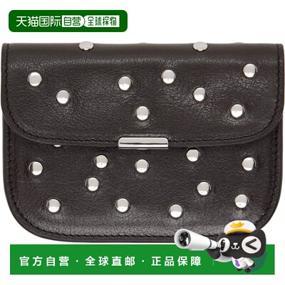 1h可退 香港直邮Lemaire 男士 棕色 Soft Tab Studs Dots 卡包 SL