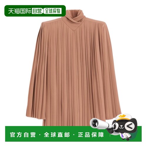 香港直邮VALENTINO 女士针织衫 BAECG01MM0A3 SS2026 卡其色 高领