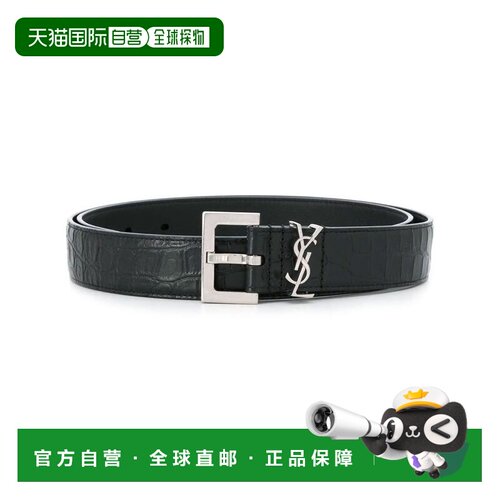 香港直邮SAINT LAURENT 男士腰带 634440DZE0E1000 AW2025