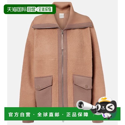 1h可退 香港直邮VARLEY 女士 Eleanor 抓绒夹克 brown棕色 舒适时