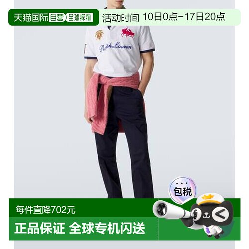 1h可退 香港直邮Polo Ralph Lauren Polo 拉夫 劳伦 男士 刺绣棉P