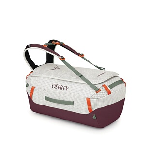 自营欧洲直邮OSPREY Transporter™ Duffel男士白色尼龙旅行包