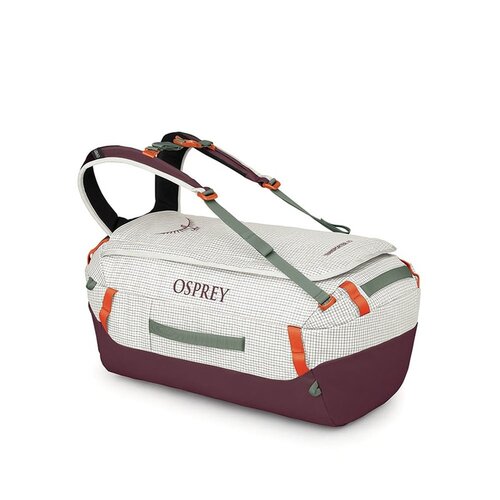自营欧洲直邮OSPREY Transporter™ Duffel男士白色尼龙旅行包