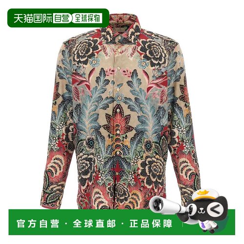 1h可退 香港直邮ETRO 男士衬衫 MRIB000199SP5F2X0865 AW2025 花