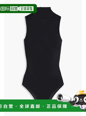 1h可退 香港直邮Courreges 女士 弹性针织连体衣 423JBD051JS0088