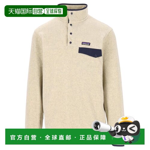 香港直邮Patagonia 男士抓绒衣 25551OLNA AW2026 米白色 Synch S