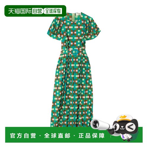 香港直邮DIANE VON FURSTENBERG 女士连衣裙 DVFDS1S012GREEN
