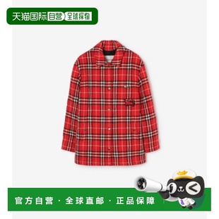 衬衫 格纹羊毛外套式 博柏利 欧洲直邮BURBERRY