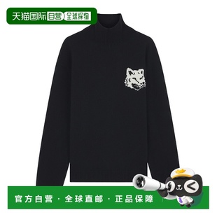 香港直邮MAISON KITSUNE 男士 高领毛衫 NM00807KM0329长袖男装