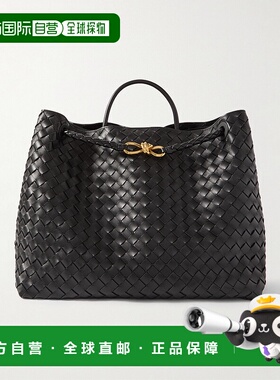 香港直邮Bottega Veneta 葆蝶家 女士 黑色大号 Andiamo 手提包 7