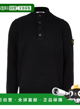 香港直邮Stone Island 徽标贴片针织衫 ISLC2N5M高领