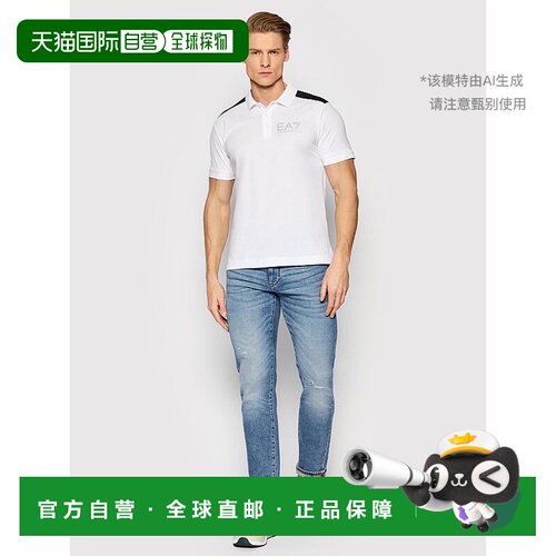香港直邮EA7 Emporio Armani 阿玛尼徽标短袖POLO衫 3LPF21PJ02Z