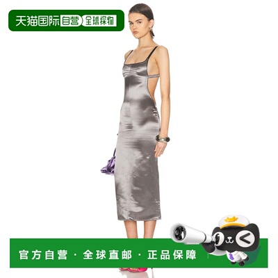 美国直邮The Attico 女士 中长吊带连衣裙 260WCW00279