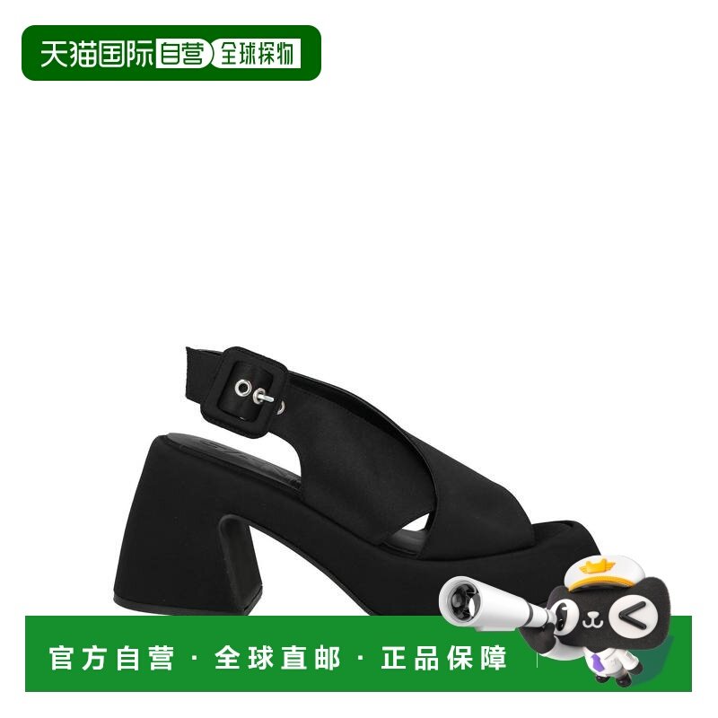 1h可退 香港直邮GANNI 甘尼 女士 凉鞋 black黑色 舒适时尚,女鞋,时装凉鞋,淘宝优惠券,粉丝福利购,淘宝优惠卷