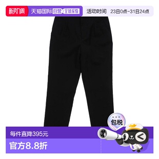 香港直邮Dsquared2 童装 二次方 休闲长裤 black黑色 女童 1h可退