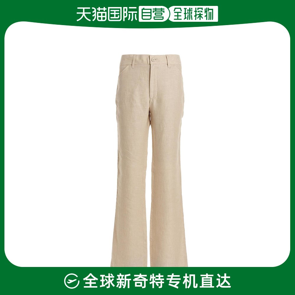 香港直邮Etro 男士亚麻长裤