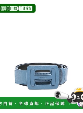 香港直邮Hogan 徽标带扣腰带 KFWC00Q0100QVD牛皮皮带