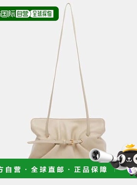 1h可退 香港直邮Prada 普拉达 女士 Dada 小号皮革肩包 white白色