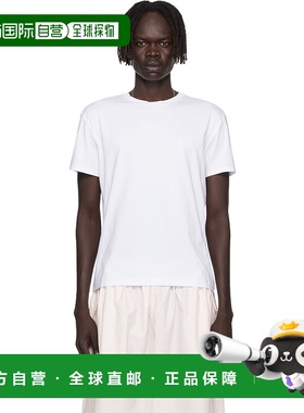 1h可退 香港直邮Acne Studios 艾克妮 男士 白色 Regular Fit T