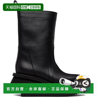 香港直邮rick owens 瑞克 欧文斯 男士 黑色 Low Factory Pull On