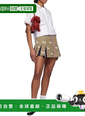 香港直邮Thom Browne 条纹半身裙 FGCA20EE1227包臀裙百褶裙a字裙