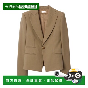 香港直邮Burberry 81090871博柏利 羊毛剪裁夹克