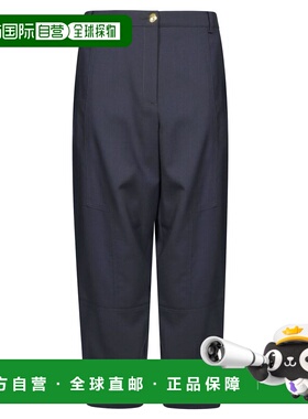 1h可退 香港直邮Pinko 品高 女士 直筒褲 105533A2SN blue蓝色 舒