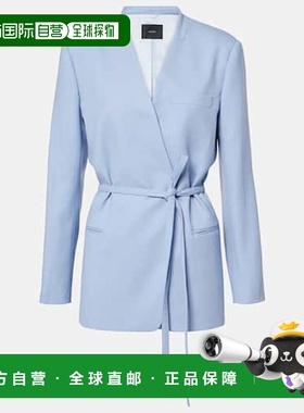 香港直邮JOSEPH 约瑟夫 女士 Victor cr&ecirc;pe 羊毛夹克新款