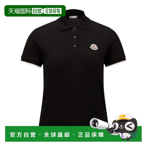 香港直邮Moncler Logo棉质珠地布Polo衫 L10938A0000484720短袖