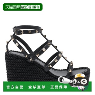 高跟罗马鞋 欧洲直邮valentino 凉鞋 女士 坡跟 garavani