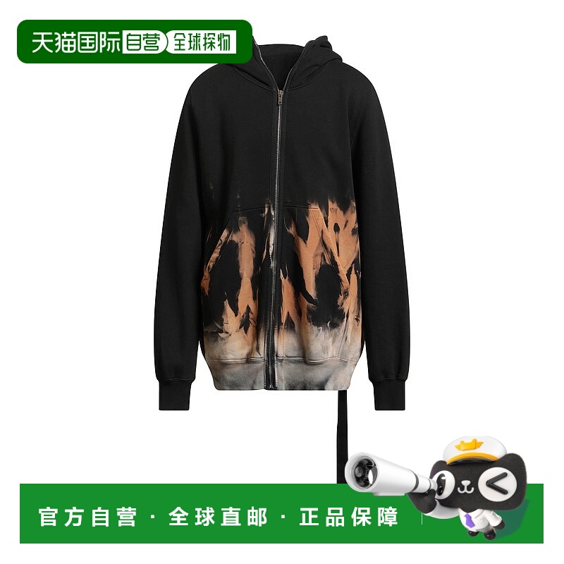 1h可退 香港直邮rick owens 瑞克 欧文斯 DRKSHDW 男士 连帽卫衣