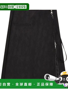 香港直邮Courreges 拉链半身裙 325CJU306PA0135长裙包臀裙a字裙